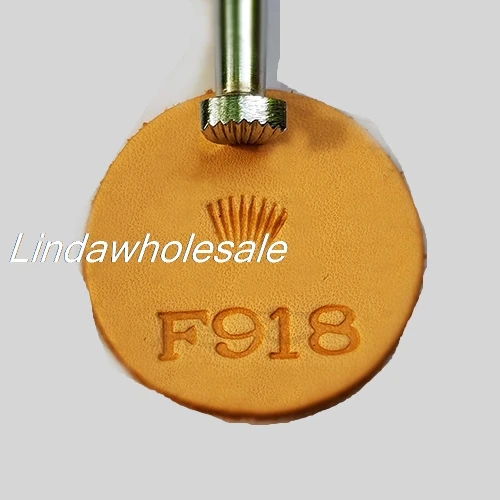 Инструменты для гравировки по коже F902/F902-2/F916/F918, металлические инструменты, кожаные штампы
