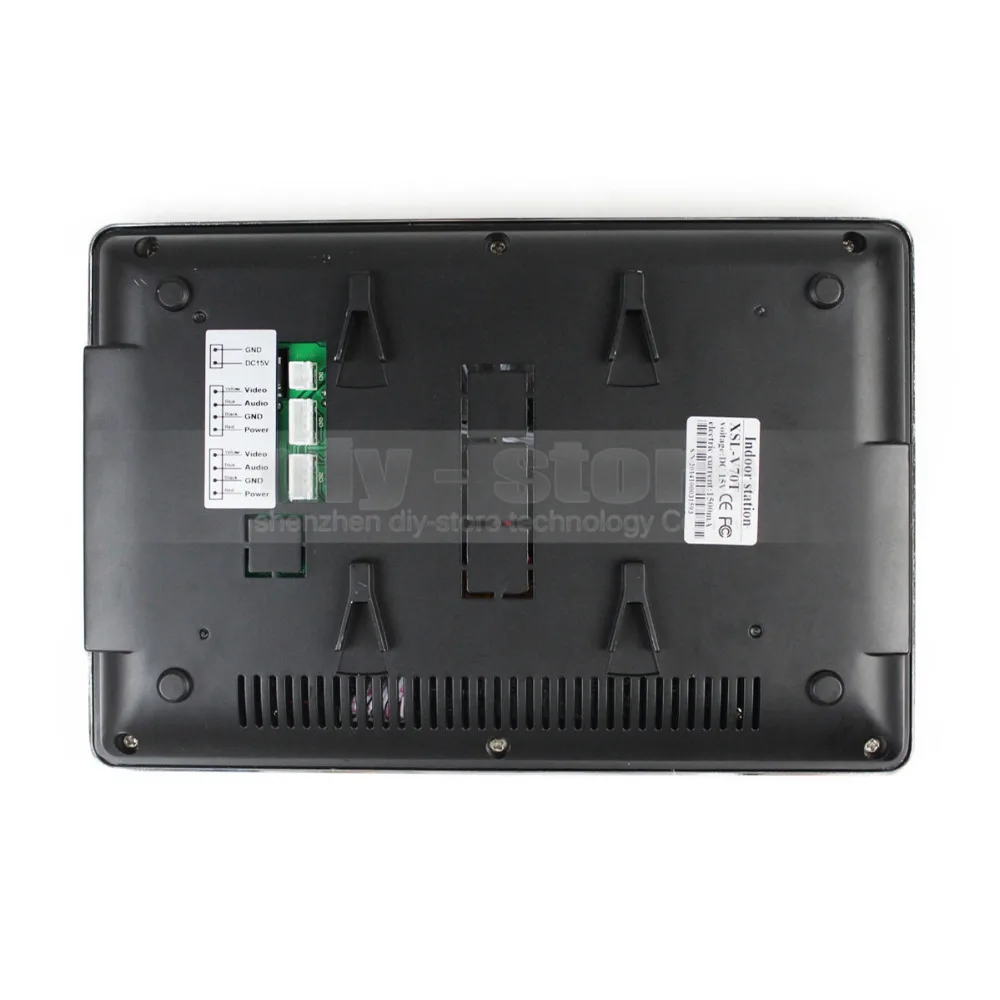 Diykit 7 inch проводной видео домофон Дверные звонки охранных Видеодомофоны Системы 1