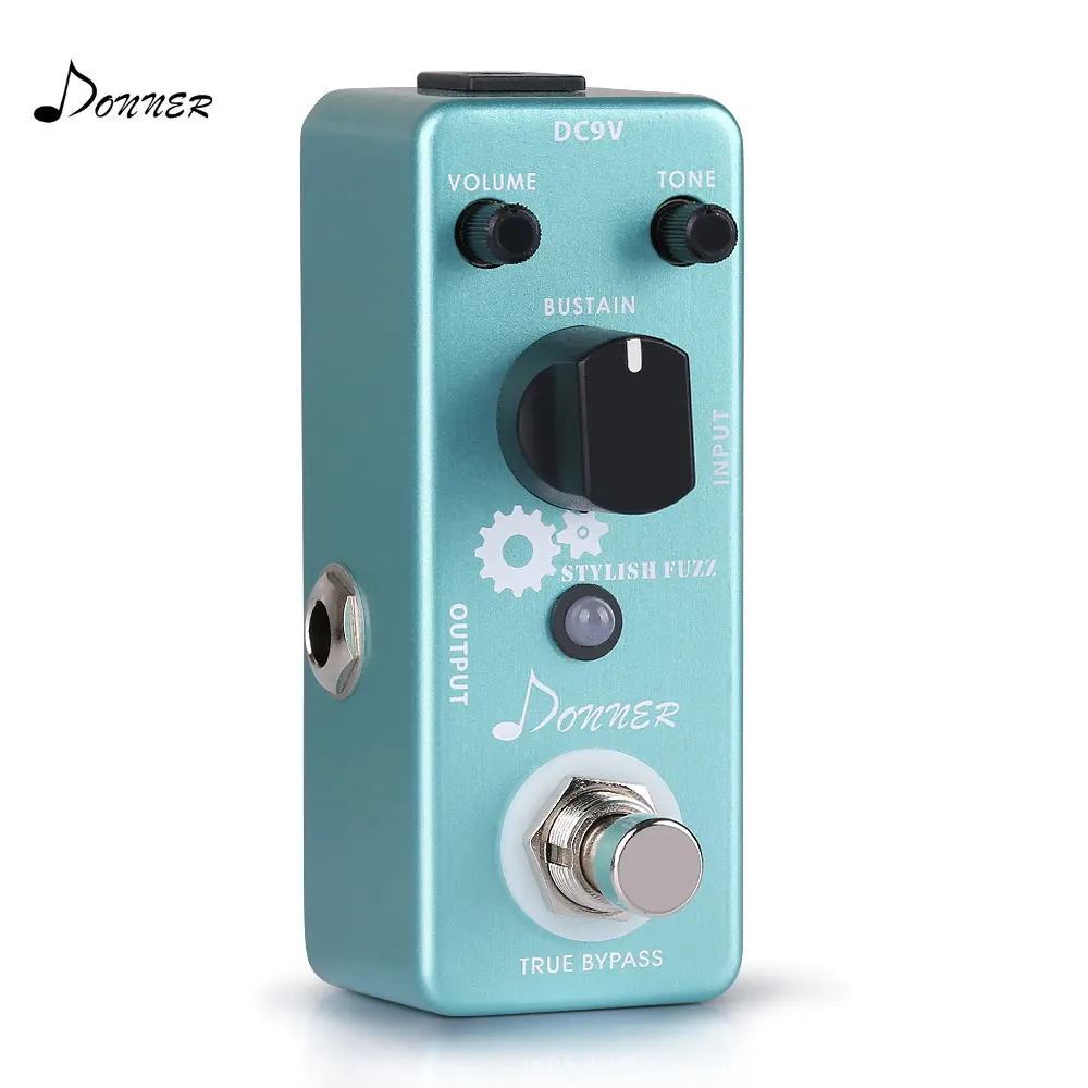 Donner Мини гитарный эффект педали искажения овердрайв хор Fuzz Flanger задержка гигантские металлические педали эффектов Гитарные аксессуары новые