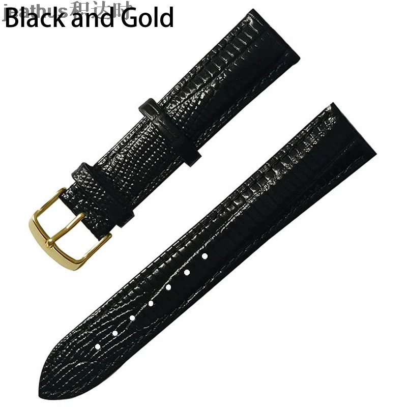 Ремешок Jeathus из натуральной кожи с тиснением под кожу аллигатора 18 20 22 мм|watch band|22mm