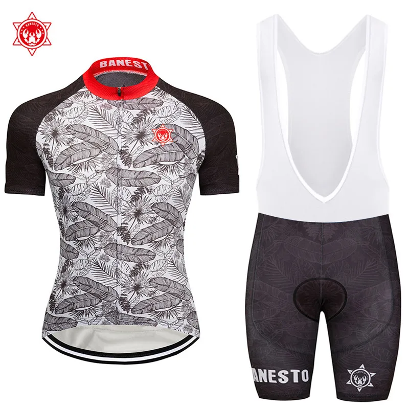 Falling leaves 2018 Banesto Велоспорт Джерси 9D гелиевая Подушка шорты MTB Мужская одежда для