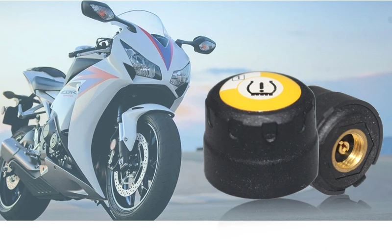 Самая низкая цена MOTO TPMS высокое качество TPMS мотоцикл Bluetooth Мониторинг 2 внешних датчика для IOS/Android