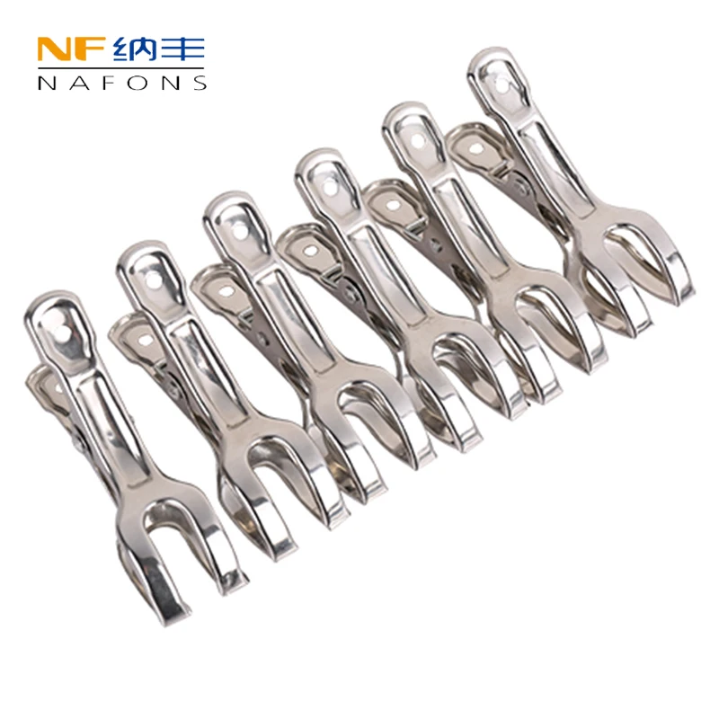 5 шт. многофункциональные зажимы из нержавеющей стали прищепки для одежды