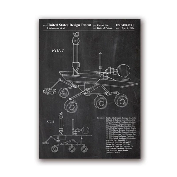 

Космические патентные плакаты Ilan grace