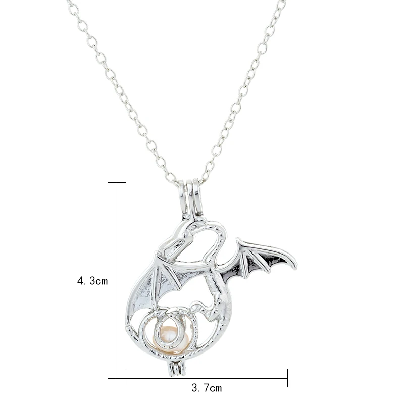 Орел жемчужное колье с кулоном в виде клетки медальон Подвески Винтаж