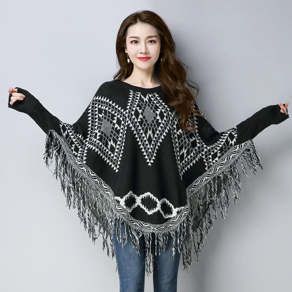 2019 женский джемпер с узором осенняя новая сохраняющая тепло рубашка