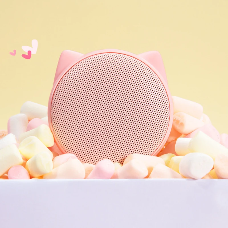 KHH Беспроводной Bluetooth Динамик Мини Портативный музыке стерео милая девушка