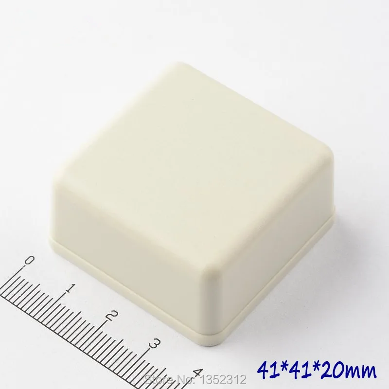 

100 pcs/lot plastic enclosure housing DIY small plastic enclosure for electronic waterproof junction box 41*41*20mm