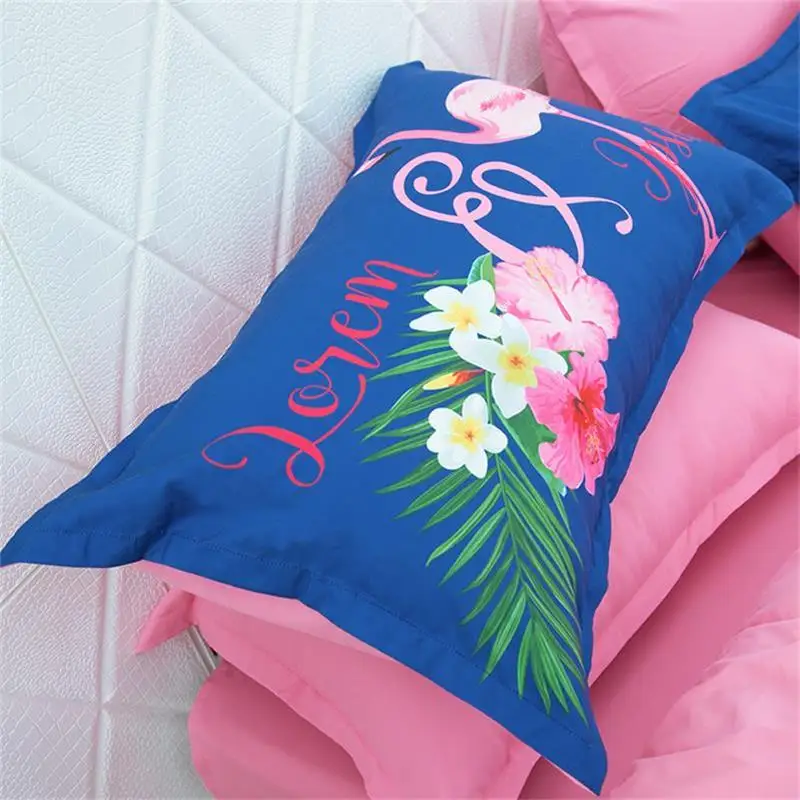 Новинка 2017 комплект постельного белья наволочка и пододеяльник с изображением