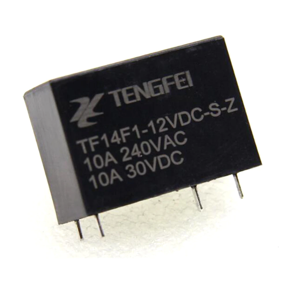 5 шт. 14F преобразования Тип реле 12V/24V Pins 10A TF14F1-12VDC-S-Z | Автомобили и мотоциклы