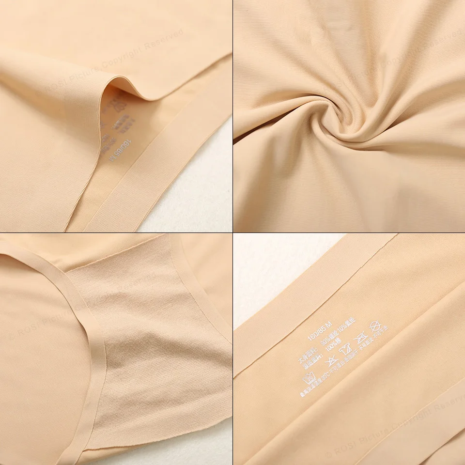 Ультра тонкие Бесшовные Трусики Женщины Sexy Ice Silk Нижнее Белье Трусы Женские