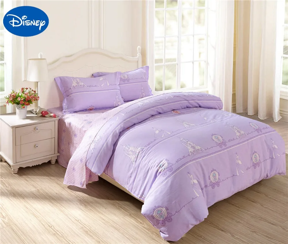 Одеяло принцессы Комплект постельного белья из хлопка постельное белье с