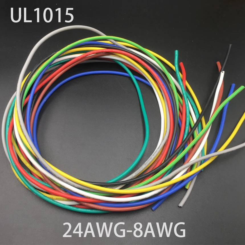 1 метр 10AWG 5 мм OD UL1015 600V 105C упаковка Луженая Медь силиконовая резина Многожильная