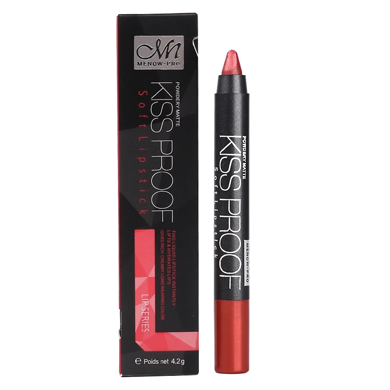 

2018 new Menow Brand Makeup Sets Cosmetics Curling Mascara Waterproof Eyeliner Concealer Cream Cup Non-stick Lipstick Pen 4190