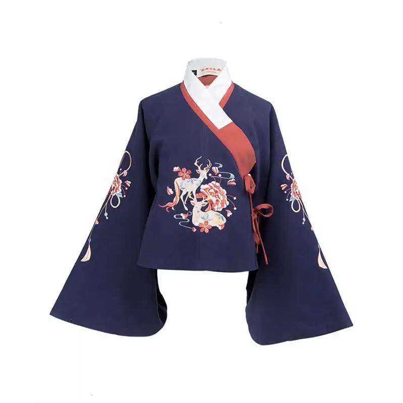 Вышивка Hanfu для женщин певцов традиционная сценическая одежда народное платье карнавальный наряд взрослой династии Мин косплей одежда DC1854