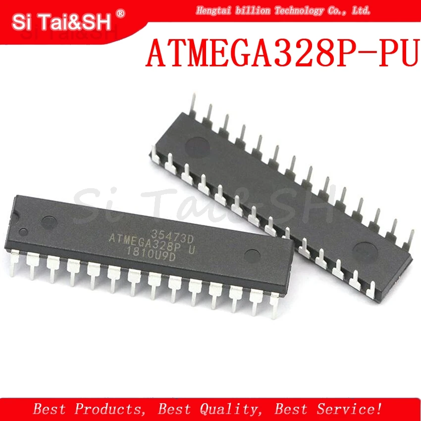 ATMEGA328P-PU ATMEGA328-PU DIP ATMEGA328P U DIP-28 328P-PU 1 шт. | Электронные компоненты и принадлежности