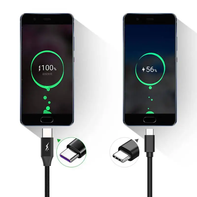 5А USB Type-C кабель для зарядки 3 0 быстрой Huawei P10 /20 Mate 10/20 Xiaomi 6/8/9 SamSung S10/S8/S9 |