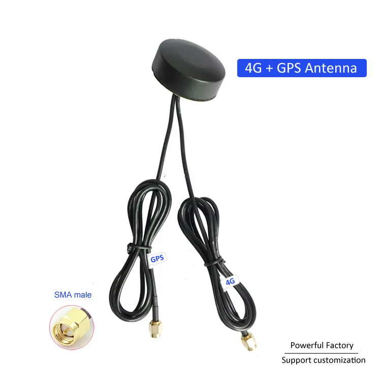 Внешняя антенна Mimo с GPS 2 4g Wi Fi 2x2 3G LTE 1 м кабель разъем SMA M шт.|Антенны для связи| |