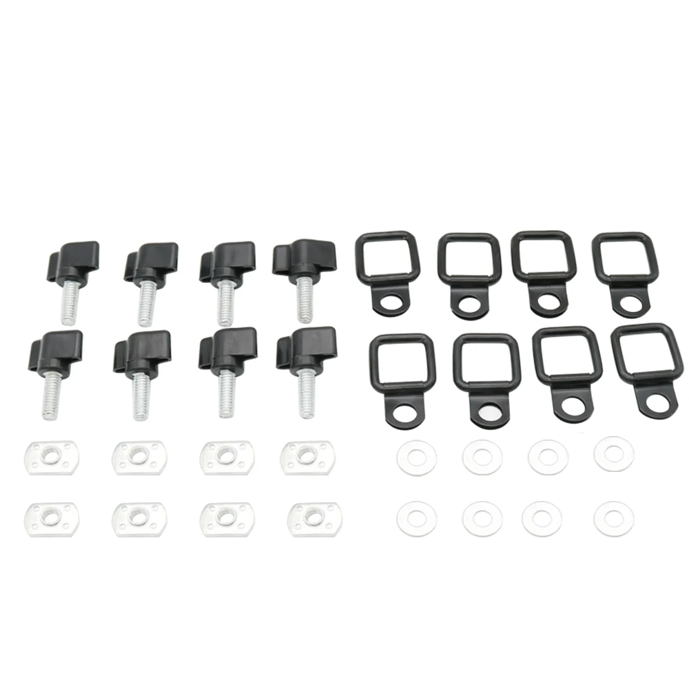 Комплект D образных колец для Jeep Wrangler TJ JK JKU Sport 1995 2017|Клипсы и зажимы авто| |