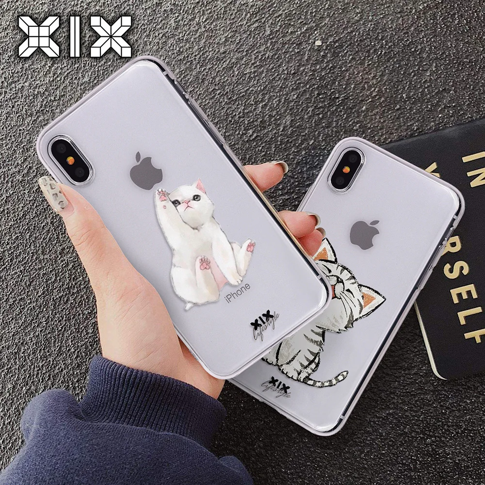 Чехол для iPhone 11 Pro, чехол для iPhone 5, 5S, 6, 6 S, 7, 8 Plus, X, XS, Max, милый чехол для iPhone 7, чехол из мягкого ТПУ для iPhone XR, чехол