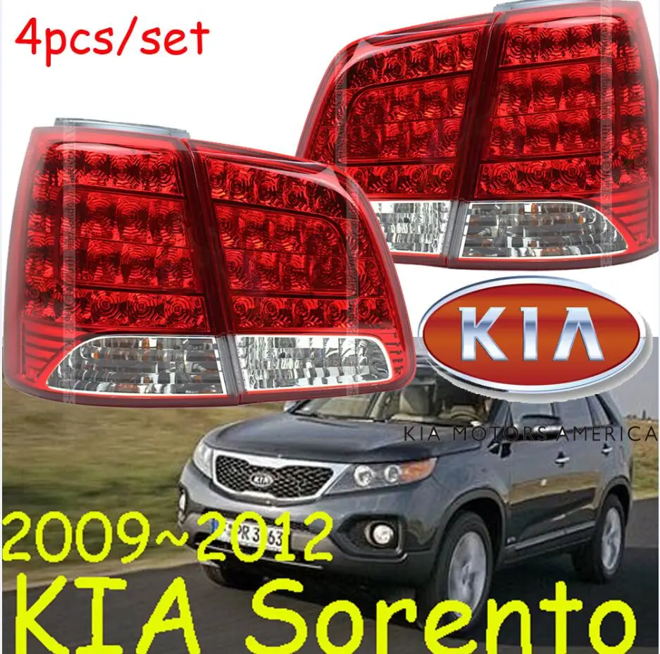 2009 to 2012 Sorento Sorento задний светильник, светодиодный, внедорожник, 2009~ 2012,! 4 шт./компл., Sorento задний светильник, Ceed, Sorento, cerato, SportageR - Цвет: 2009 to 2012 Sorento