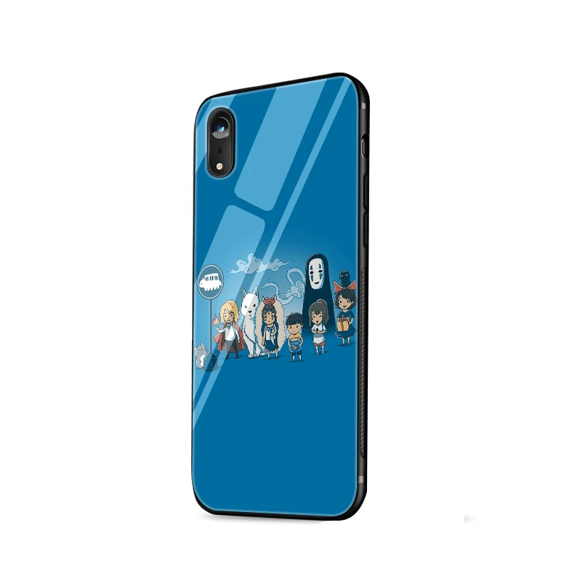 Чехол Desxz Magic World glass Tpu для iPhone X XS Max XR 7 8 6 S 5 5S SE |