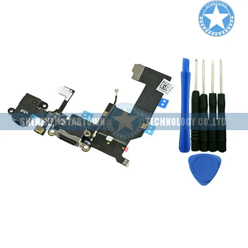 Для iPhone 5 5G Док станция разъем USB порт для зарядки Ремонт Разъем наушников
