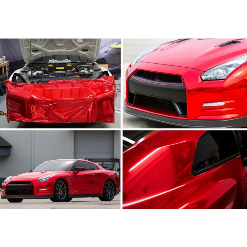 Лидер продаж красная Автомобильная виниловая пленка меняющая цвет наклейка на