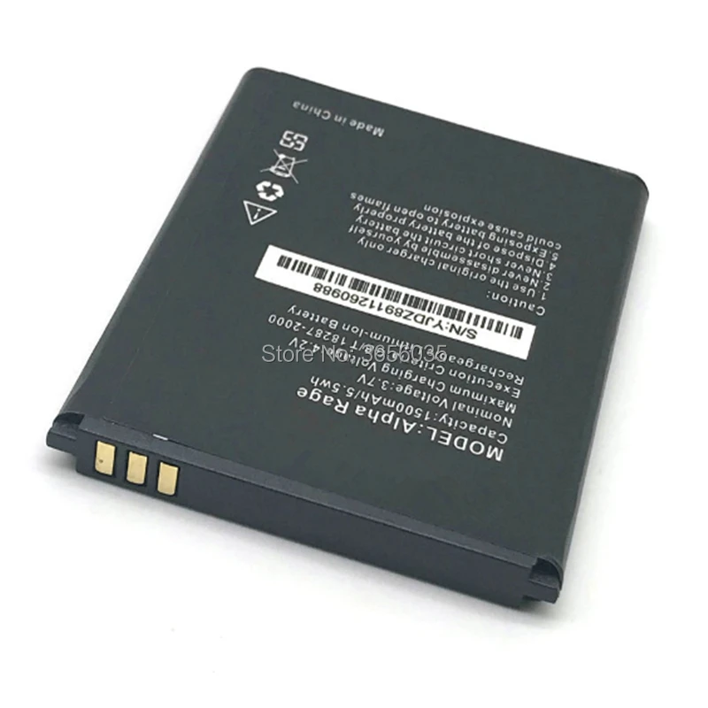 Tyrca Alpha Rage 1500mah аккумулятор для Highscreen мобильного телефона|Аккумуляторы мобильных
