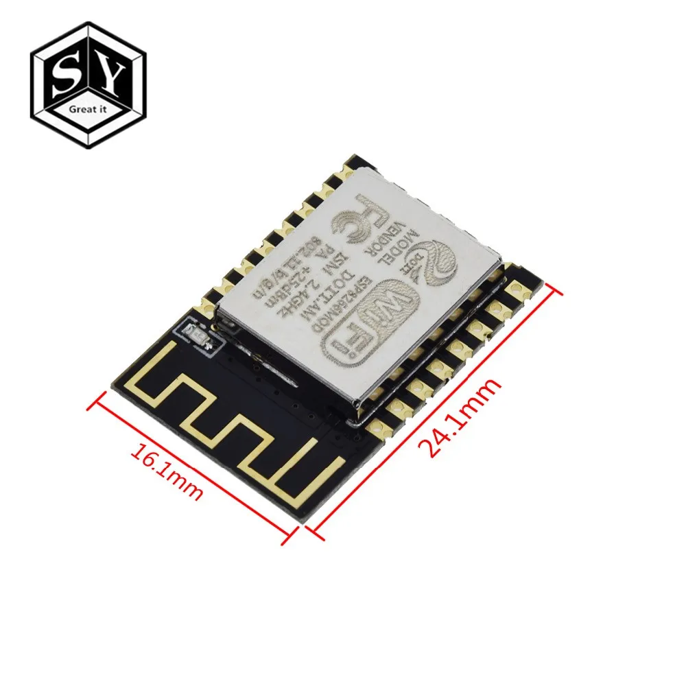ESP-12F 1 шт. отличная это версия 1 шт. ESP-12F ESP-12E ESP8266 удаленный последовательный порт wifi беспроводной модуль - Цвет: ESP-12F