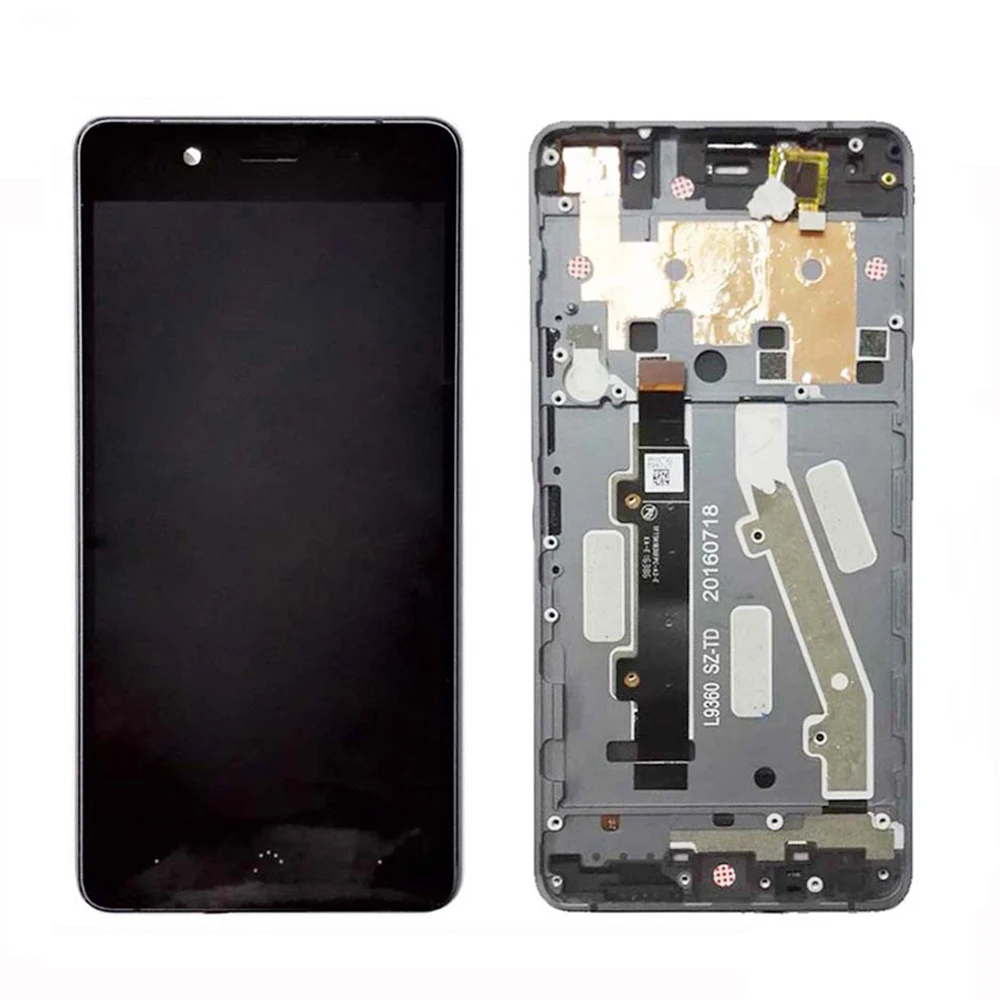 ЖК дисплей для BQ Aquaris X5 Plus сенсорный экран с рамкой горячая Распродажа +