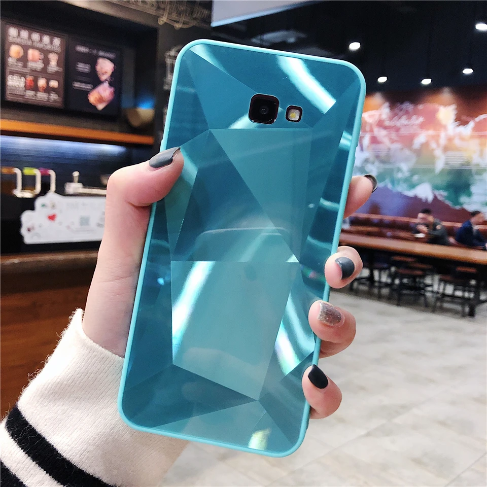3D Bling Glitter TPU + PC Case for Samsung Galaxy J4 J6 Plus A6 A7 A8 A9 2018 J3 J5 J7 2016 2017 Cover Hard Diamond Phone Cases |