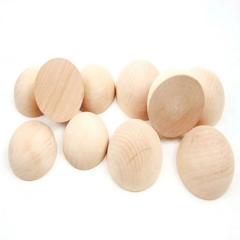 Натуральные полудеревянные бусины деревянные полусферические искусственные