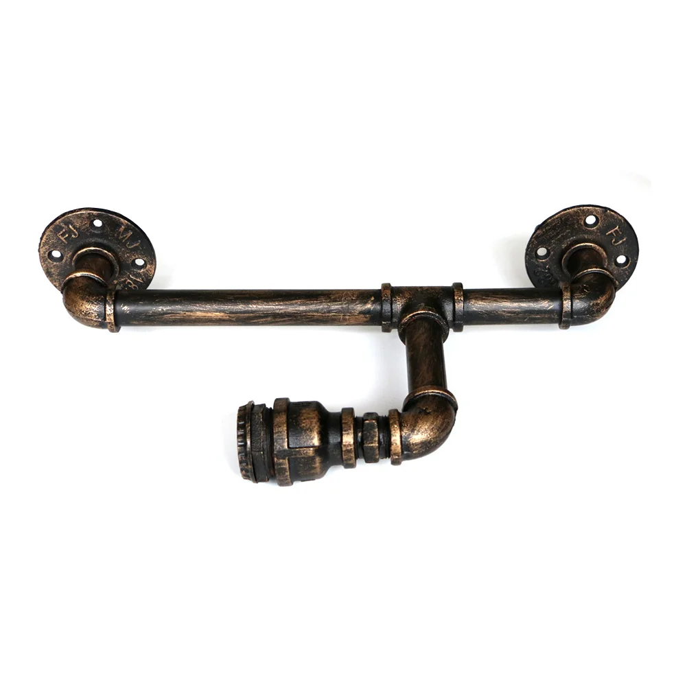 Металлические настенные светильники ретро трубы для воды тип E26/E27 лампочка