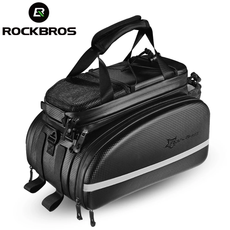 ROCKBROS Большая вместительная велосипедная сумка на сиденье, задний рюкзак, сумка на багажник, велосипедная посылка, MTB Cycle Bicicleta Bagz, Аксессуары для велосипеда