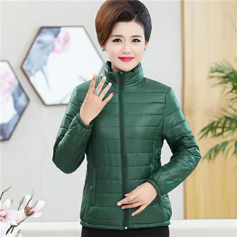 Новинка 2019 женская короткая пуховая одежда зимняя из хлопка теплая куртка |