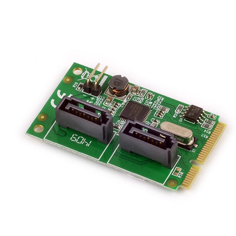 2 порта SATA 3 0 Mini PCI E контроллер карты|port sata|sata 3.0sata controller card |