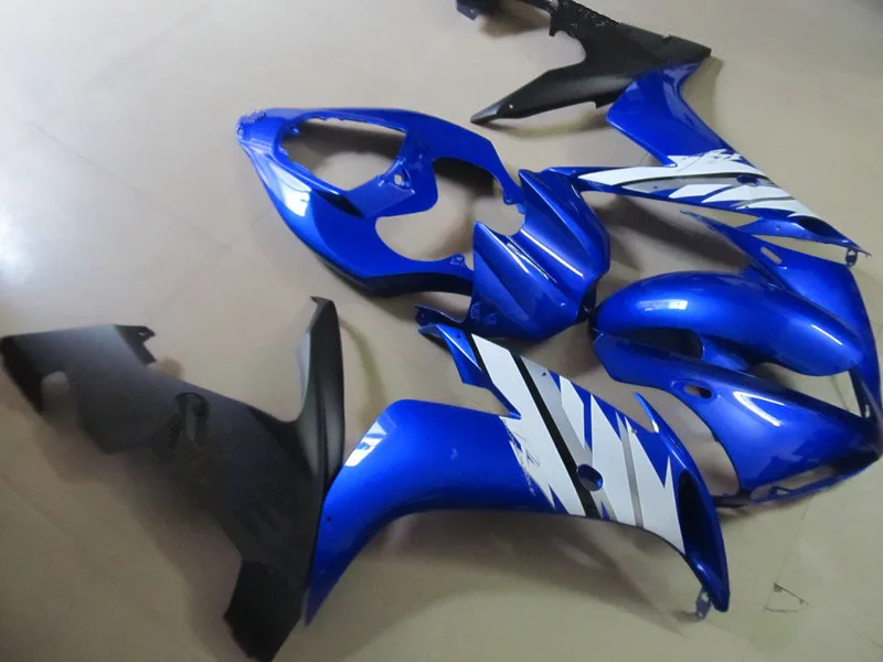 Комплект обтекателей для мотоцикла YAMAHA YZFR1 04 05 06 YZF R1 YZF1000 2004 2005 2006 ABS синий белый