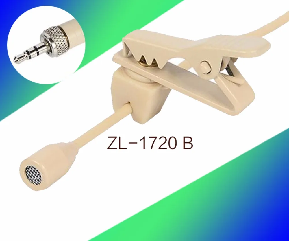 

Tie Lapel Mic Lavalier Clip Microphone 3.5mm Stereo Screw Lock Plug Mikrofon Mike For Karaoke Wireless Transmitter