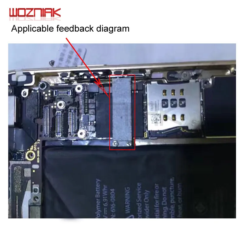 Wozniak WL A8 A9 CPU с фиксированным каркасом для iphone 6g 6p 6s 6sp фиксированной рамкой решить