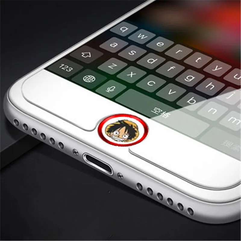SIANCS аниме Touch ID домашняя кнопка наклейка одна штука мультфильм для IPhone 56s 7plus ipad mini