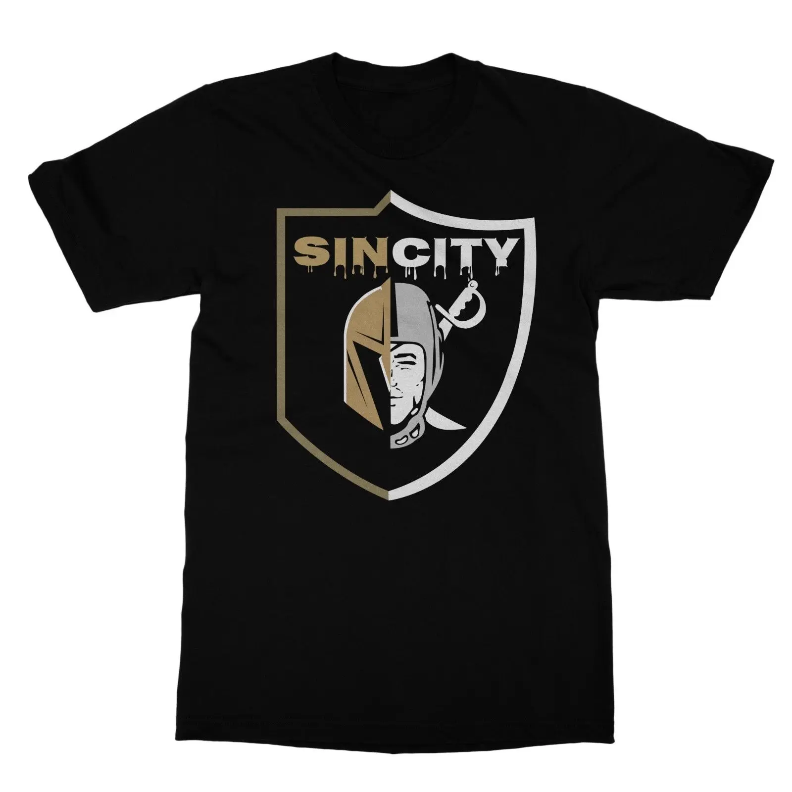 Город грехов Лас Вегас команды Золотые рыцари футболка|Мужские футболки| |