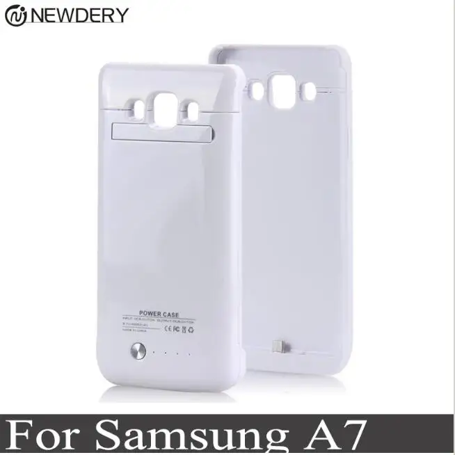 For A7 NEWDERY для samsung S5 S6 S7 edge S8 Plus чехол питания внешний аккумулятор зарядное устройство чехол Galaxy Note 5 4 запасное зарядное устройство - Цвет: For A7