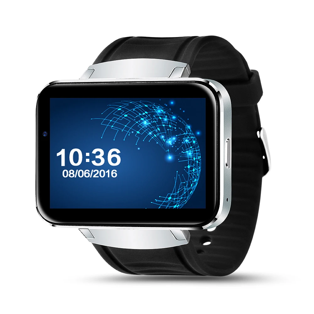 Zaoyimall DM98 Bluetooth MT6572A двухъядерный 3G Смарт часы Android 4.4 SmartWatch Поддержка WI FI/GPS/Skype видео
