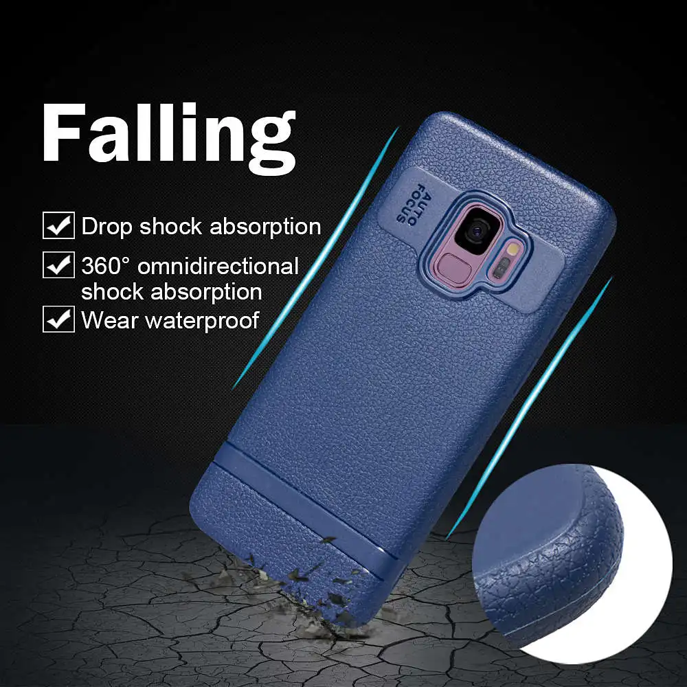 Phone Case For Samsung Galaxy S7 Edge G935F S8 S9 Plus Note 8 G950F G955F Cover A6 A8 2018 J4 J6 J600F Soft TPU Back |