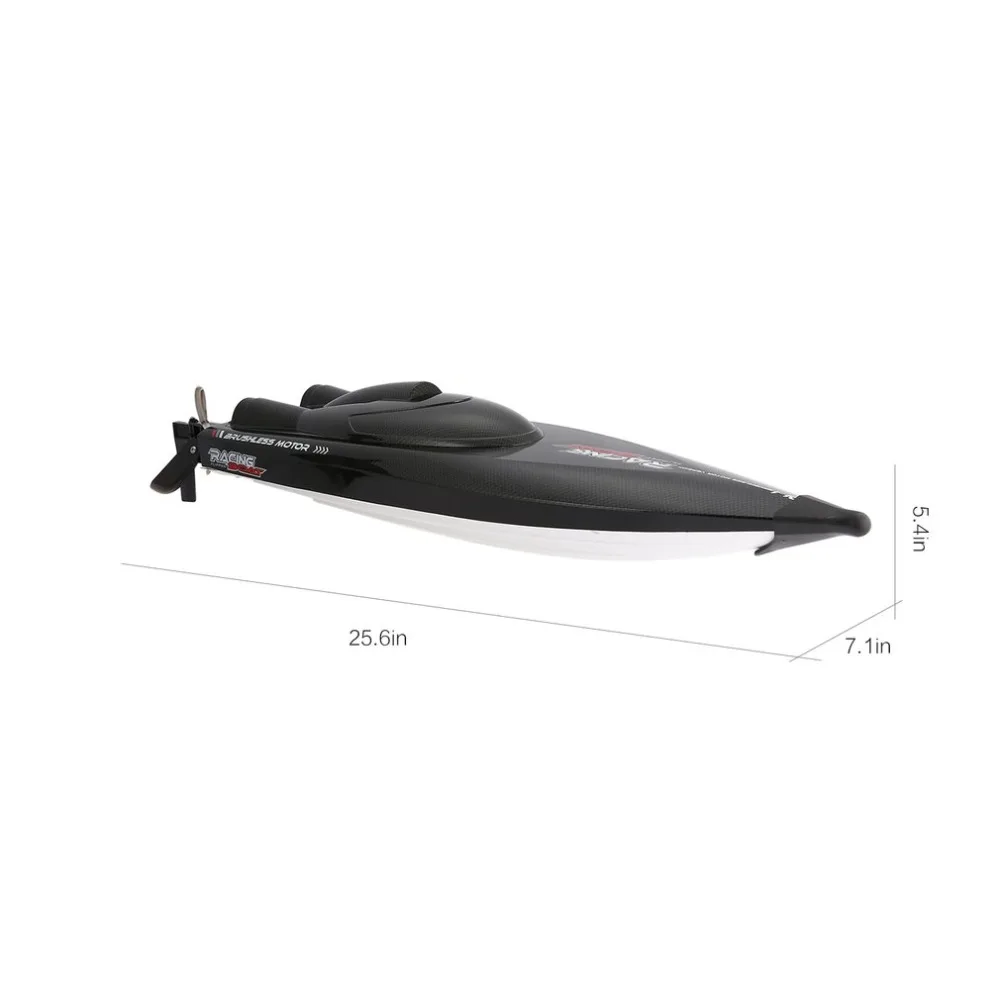 Feilun RC BoatFT011 2 4G 2CH 55 км/ч 65 см скоростная гоночная лодка с системой водяного