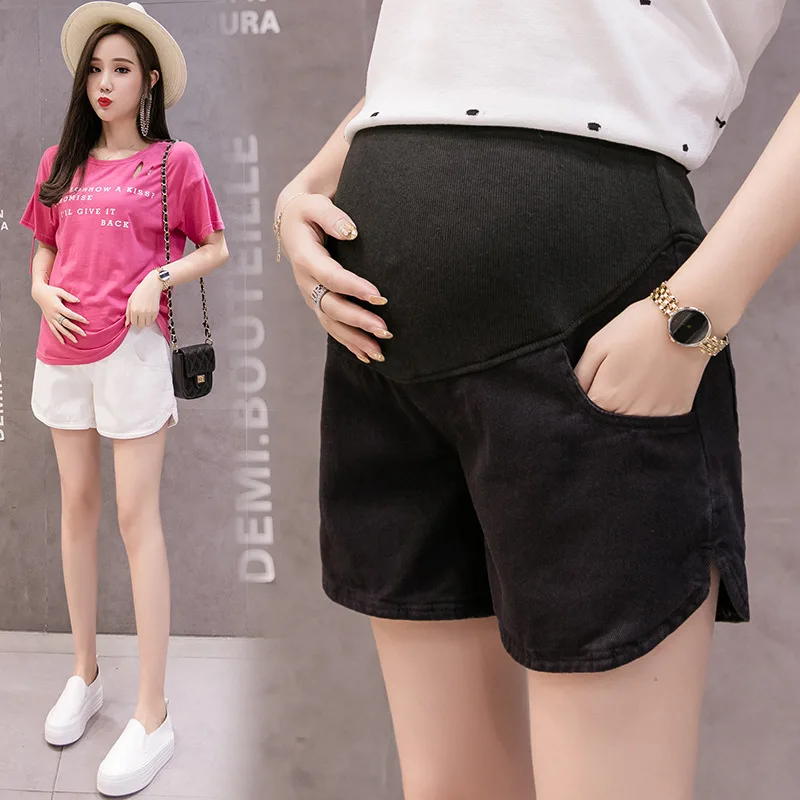 Хлопковые шорты для беременных и женщин одежда живота тонкие беременных|Шорты| |