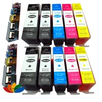 10 compatible cartridge for hp 364 xl ink with chips hp7510 5510 5514 5515 5522 5520 5525 6510 6520 7500 c6300 c6380 b8550 b8553
