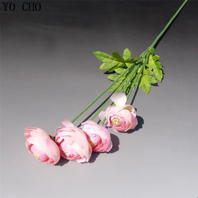 Йо Чо белый Букет пионов искусственный лиан для вазы домашний Свадебный декор