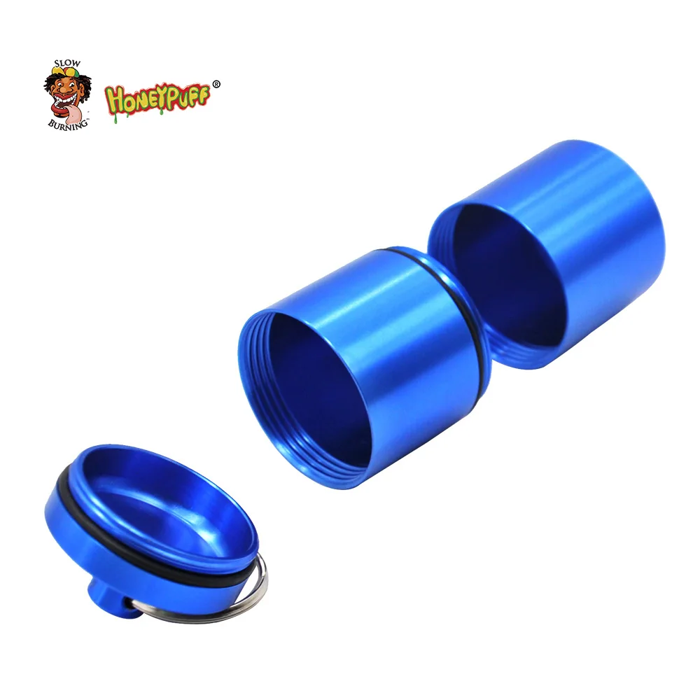 HONEYPUFF Stash Jar-герметичный устойчивый к запаху алюминиевый контейнер с 2 слоями для специй чехол для табака "вы можете собрать его самостоятельно"